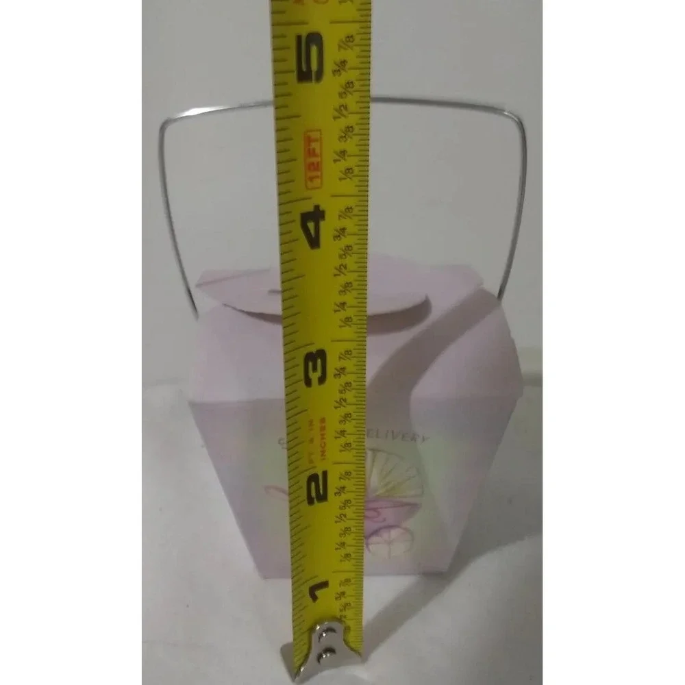 18 Mini Treat Boxes Baby Shower Special Delivery‎ Closable with Handle 2.5